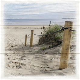 Keilrahmenbild »Sand Dunes I«, Rahmen: Holzwerkstoff, natur