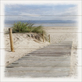 Keilrahmenbild »Sand Dunes I«, Rahmen: Holzwerkstoff, natur