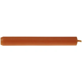 Kerze »Discokerze«, orange, rustikal/einfarbig, 1 Stück