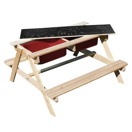 Kinderpicknicktisch »Dual Top«, Holz/Kunststoff, 4 Sitzplätze