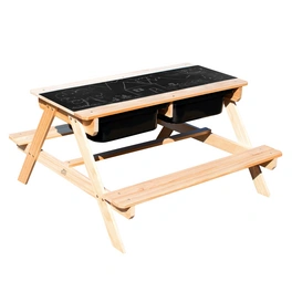 Kinderpicknicktisch »Dual Top«, Holz/Kunststoff, 4 Sitzplätze