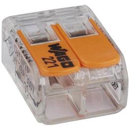 Klemme, COMPACT, Kunststoff, Orange, Kabel von 0,05 bis 2,5 mm²