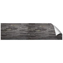 Küchenrückwand-Panel »fixy«, dunkelgrau/anthrazit/schwarz