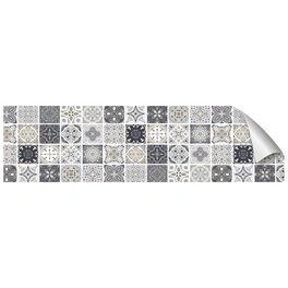 Küchenrückwand-Panel »fixy«, grau/weiß/beige