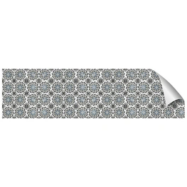 Küchenrückwand-Panel »fixy«, grau/weiß/blau