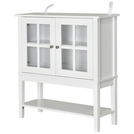 Küchenschrank, weiß, Holz, BxHxLxT: 28 x 84 x 80 x 28 cm
