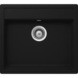 Küchenspüle, Nemo N-100 Onyx, Granit | Komposit | Quarz, 57 x 51
