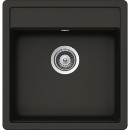 Küchenspüle, Nemo N-100S Asphalt, Granit | Komposit | Quarz, 49 x 51