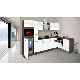 Küchenzeile »KBL310EYWS«, mit E-Geräten, Gesamtbreite: 310 cm