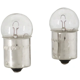 Kugellampe, R10W, BA15s, 10 W, 2 Stück