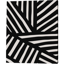 Kunstdruck »Black Abstract I«, mehrfarbig, Leinwanddruck