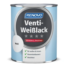 Lack, 0,75 l, weiß, Alkydharz