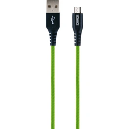 Ladekabel, Micro USB Sync Kabel 1,2 m giftgrün