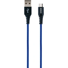 Ladekabel, Micro USB Sync Kkabel 1,2 m königsblau
