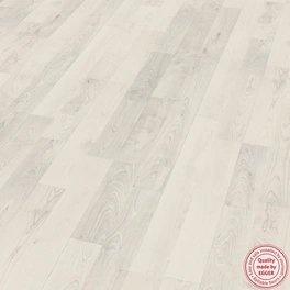 Laminat »Home«, Ascona Wood weiß (EHL151), BxL: 1292 x 193 mm