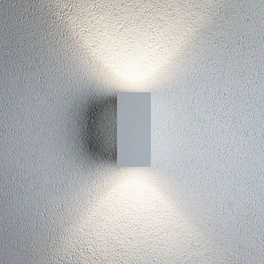 LED-Außenwandleuchte »Flame«, BxHxT: 5,8 x 12,8 x 5,8 cm, Aluminium