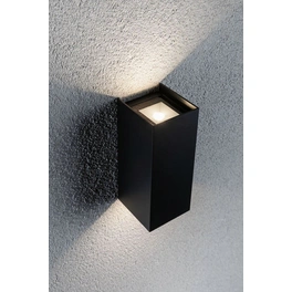 LED-Außenwandleuchte »Flame«, BxHxT: 6,5 x 15,5 x 6,5 cm, Aluminium