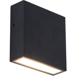 LED-Außenwandleuchte »gemini«, mattschwarz, inkl. Leuchtmittel, Breite: 11 cm