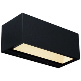 LED-Außenwandleuchte »gemini«, schwarz, inkl. Leuchtmittel, Breite: 22 cm