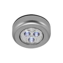 LED-Drücklicht »PUSH LIGHT«, ∅: 6,8 cm, Höhe: 2,3 cm, 0,3 W