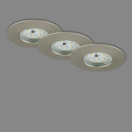 LED-Einbauleuchte »FLAT DIM«, ∅: 7,5 cm, Höhe: 2,8 cm, 19,5 W