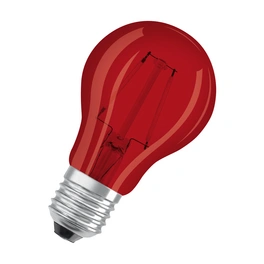 LED-Lampe »LED STAR DÉCOR CLASSIC A«, 1000 K, 2,5 W, rot