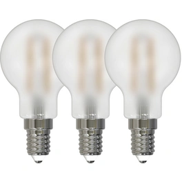 LED-Leuchtmittel 3er-Set, 3 W, E14, warmweiß