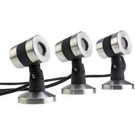 LED-Scheinwerfer »LunAqua Maxi LED Set 3«, 5 W, Kunststoff, schwarz