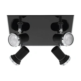 LED-Spot »TAMARA 1«, schwarz/chromfarben, 3 W, Stahl