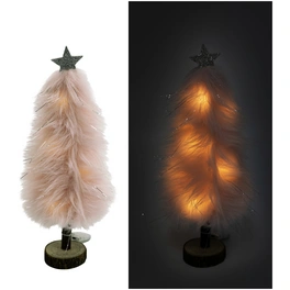 LED-Weihnachtsbaum, Höhe: 29 cm, batterie, pink