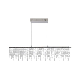 LED-Pendelleuchte »DIAMONDS«, BxHxL: 12 x 5 x 120 cm, Metall/Glas