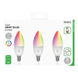 Leuchtmittel, Smarte E14 LED Kerze RGB