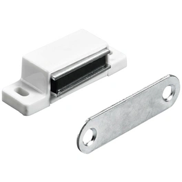 Magnetschnäpper, Stahl/Kunststoff, weiß