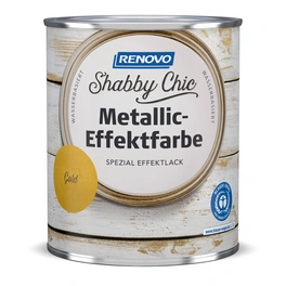 Metallic Effekt seidenmatt »Shabby Chic«, gold