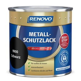 Metallschutzlack hochglänzend, schwarz RAL 9900