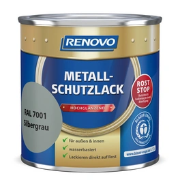 Metallschutzlack hochglänzend, silbergrau RAL 7001