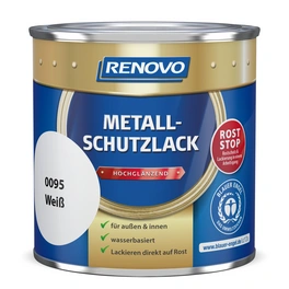 Metallschutzlack hochglänzend, weiß RAL 0095