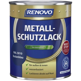 Metallschutzlack seidenmatt, enzianblau RAL 5010