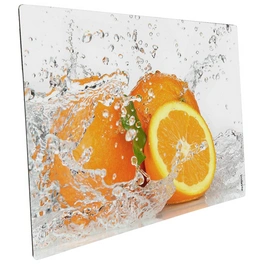 Mini-Spritzschutz »Aqua-Orange«, Aluverbund, Orange