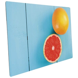 Mini-Spritzschutz »Grapefruit Blue«, Aluverbund, grapefruit