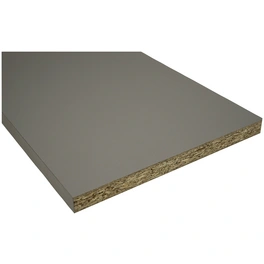 Möbelbauplatte, BxHxL: 200 x 19 x 2630 mm, grau, melaminbeschichtet