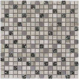 Mosaikmatte, BxL: 30 x 30 cm, Wandbelag