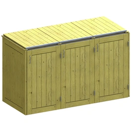 Mülltonnenbox »BINTO«, 206 x 125 x 86 cm (BxHxT), 2.214,5 Liter