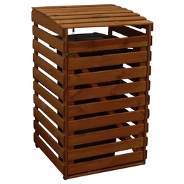 Mülltonnenbox »Vario 4«, aus Holz, 66,5x122x90cm (BxHxT), 240 Liter