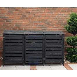 Mülltonnenbox »Vario III«, aus Kiefernholz, 219x122x92cm (BxHxT), 720 Liter