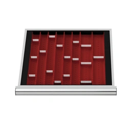 Muldenplatten, BxT: 500 x 450 mm, Kunststoff