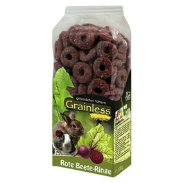 Nagersnack »Grainless Rote Beete-Ringe«, 100 g