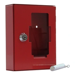 Notschlüsselkasten »NS«, rot, Stahl, (B x H:) 12 x 15 cm