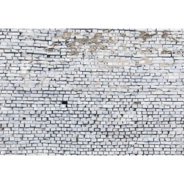 Papiertapete »White Brick«, Breite: 368 cm, inkl. Kleister