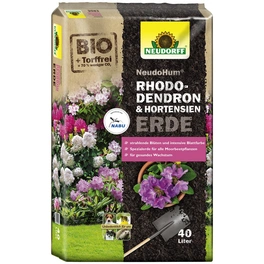 Pflanzerde »NeudoHum«, für Rhododendron, Hortensien, Moorbeetpflanzen, torffrei